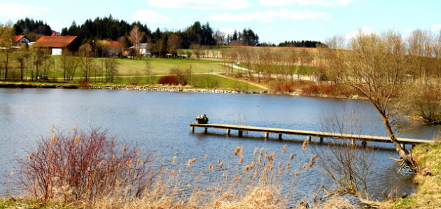 Der Stausee mit guter Wasserqualität