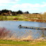 Überschwemmung am Stausee